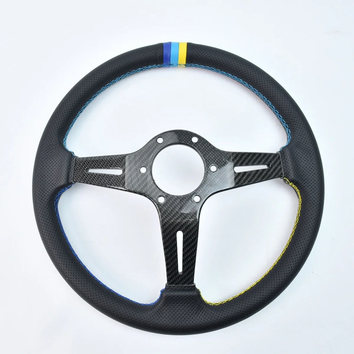 Руль TIYPEOR 350 мм универсальный автомобильный руль глубиной 70