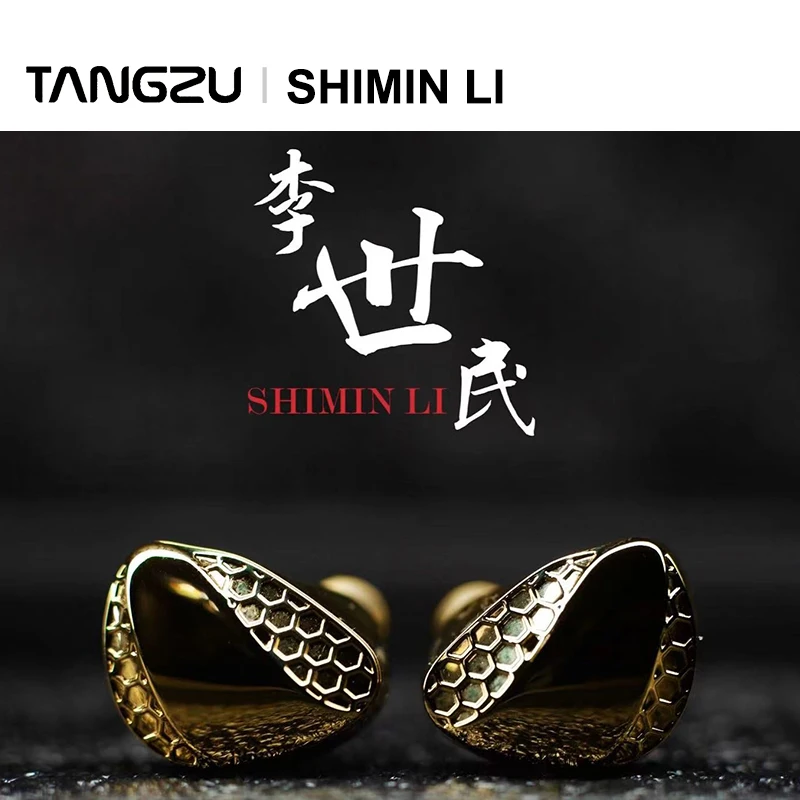 

TANGZU Shimin Li Hifi 1DD Dynamic Driver In-Ear Monitors Earphone Earbuds N52 Magnet with 2pin 0.78mm Socket Cable IEM Headset