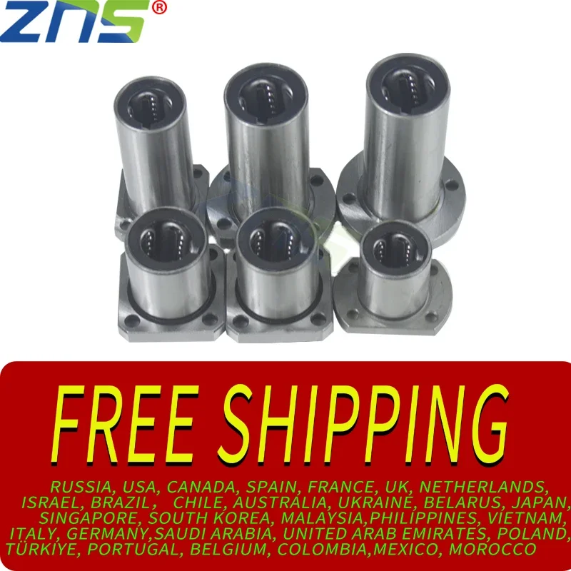 

LMF-GA/LMK-GA/LMH-GA/LMEF-GA/LMEK-GA/LMF-LGA/LMK-GA/LMH-GA/LMEF-LGA/LMEK-LGA Steel cage circular flange linear bearing