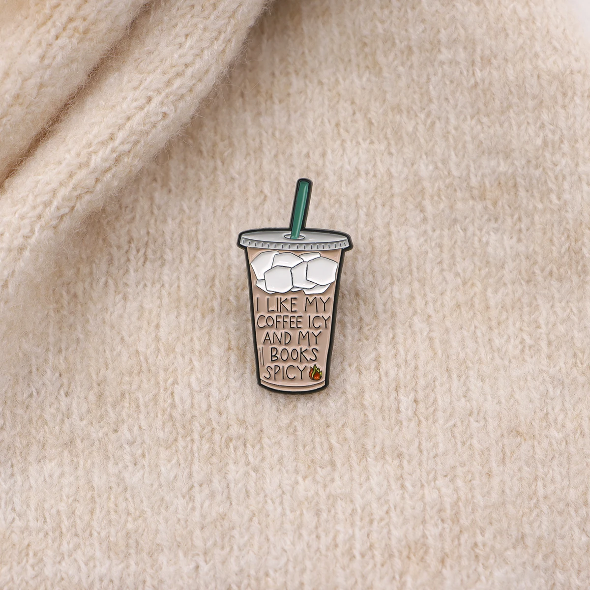Эмалированные булавки I LIKE MY COFFEE женские броши с героями мультфильмов мужские для
