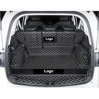 custom leather car trunk mats for haval h6 2011 2022 years cargo liner accessories interior boot