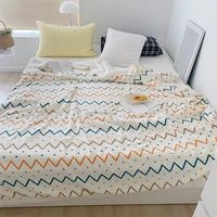 nordic checkerboard blanket warm bed blankets for child adult ultra soft fluffy fleece office nap shawl sofa cover bedspreads