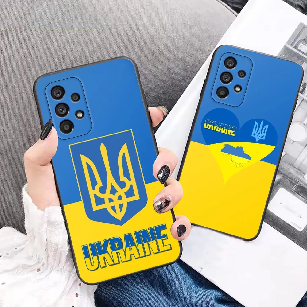 

Fashion New Ukraine Flag pattern Case For Samsung Galaxy A73 A72 A71 A53 A52 S A51 A42 A41 A33 A32 A31 A23 A22 A21s A13 A12 A11