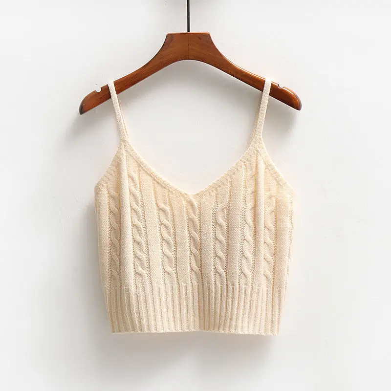 

Женский трикотажный свитер с V-образным вырезом, свободный