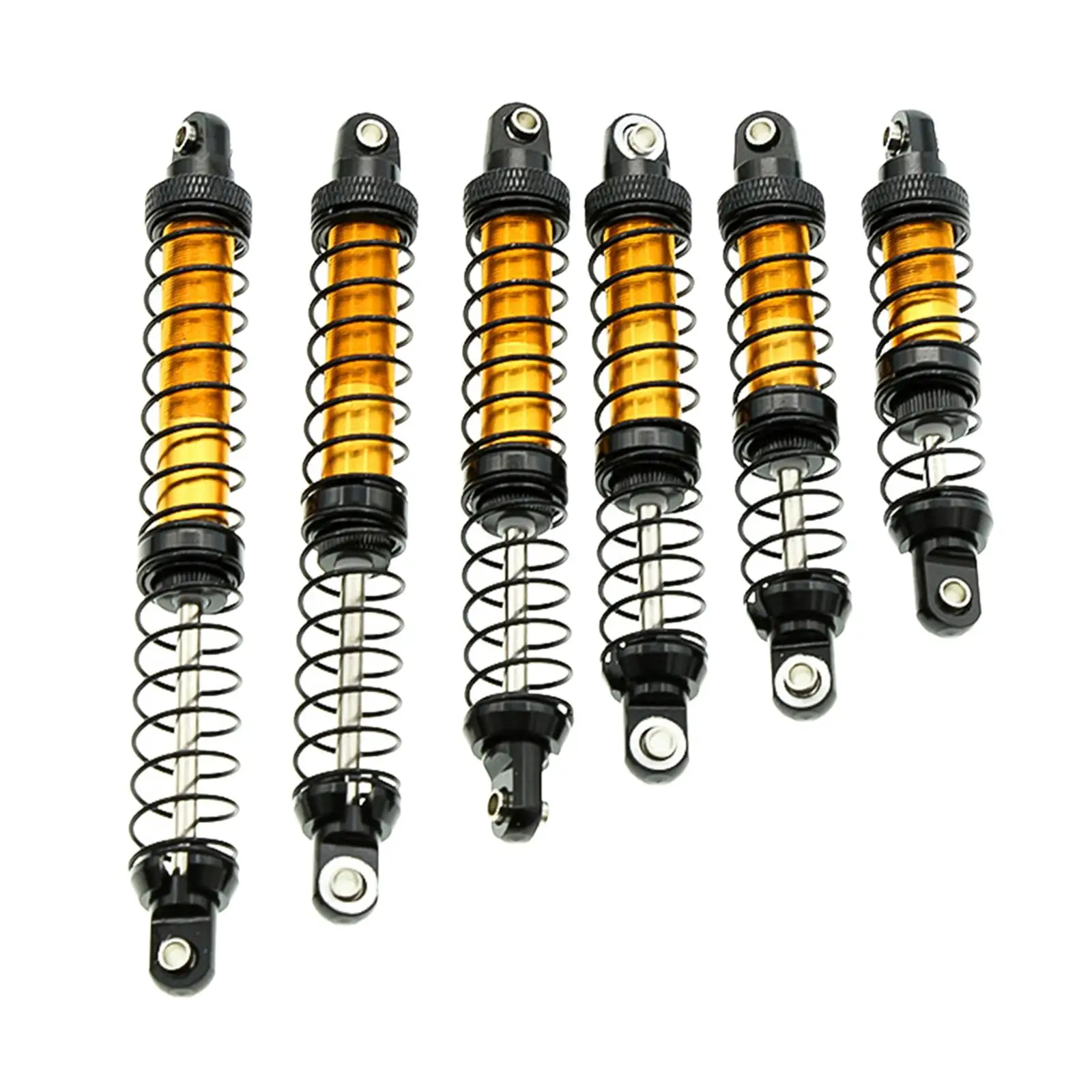

4pcs Metal 1:10 RC Car Front Rear Shock Absorber Damper for TRX4 SCX10 90046