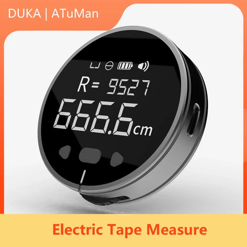 Электрическая Линейка DUKA ATuMan Little Q HD Инструмент Для Измерения ЖК-экрана