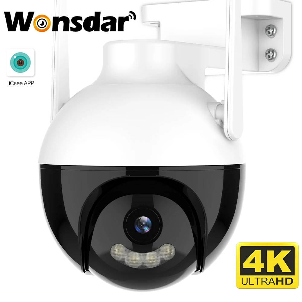 

IP-камера видеонаблюдения, 8 Мп, Wi-Fi, 4K, H.265