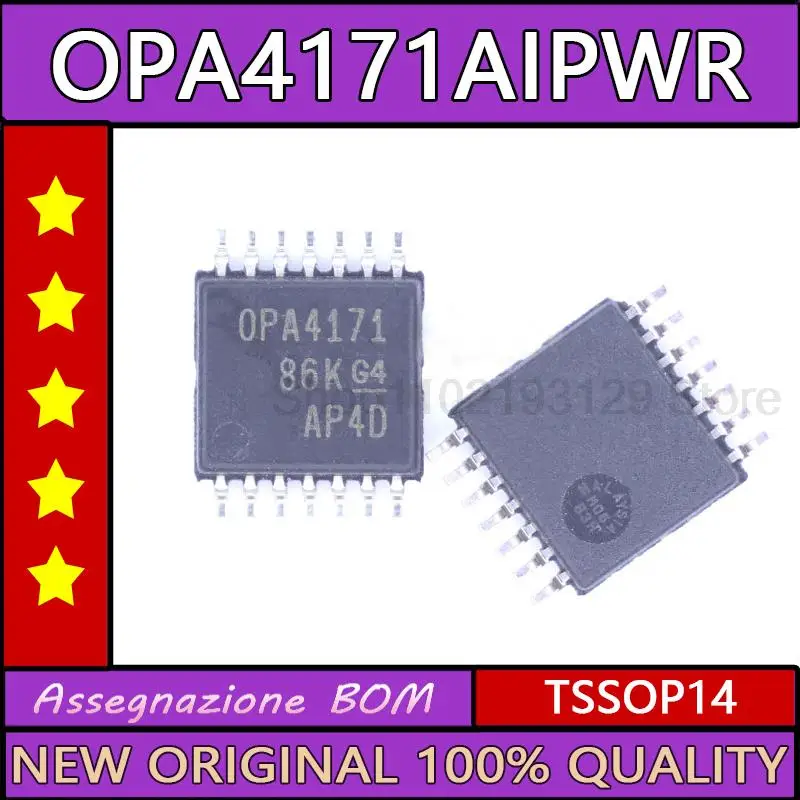 

5 шт. OPA4171AIPWR OPA4171AIPW OPA4171 TSSOP14 Новая фотография
