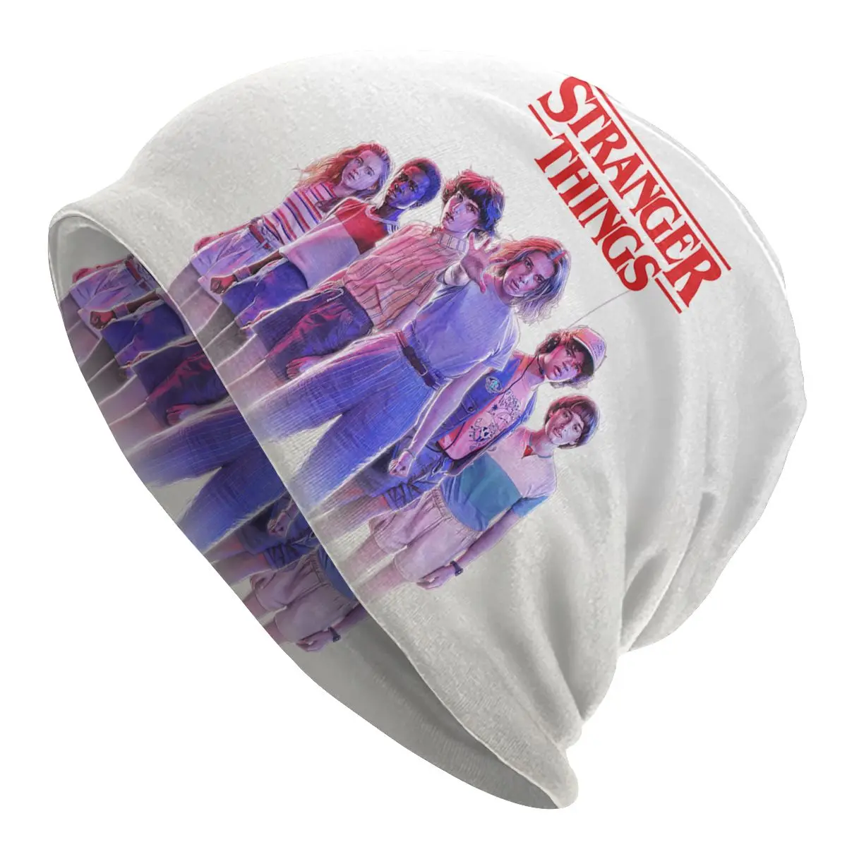 

Модные зимние теплые мужские и женские вязаные шапки унисекс для взрослых «очень странные дела» модные шапочки для ТВ-шоу шапки головной уб...