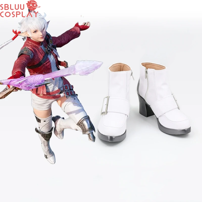 SBluuCosplay; Final Fantasy XIV Alisaie Leveilleur; Обувь для костюмированной вечеринки; Ботинки на заказ