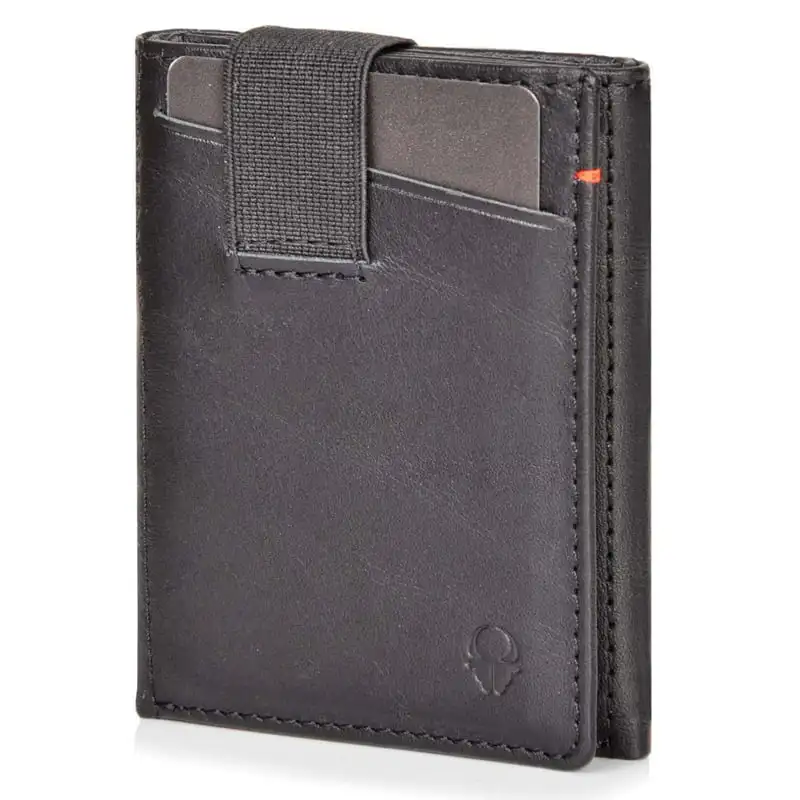 

2 I Slim Wallet With Rfid Protection I 9 Card Slots For Up To 13 Cards