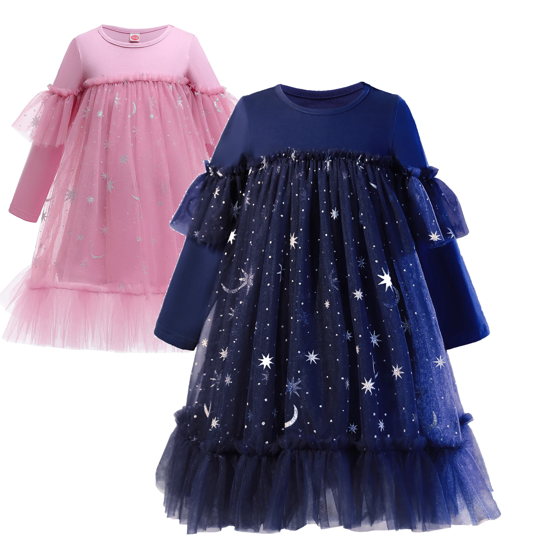 

Evening Dress For Girls Elegant Princess Bridesmaid Dresses Amazing Tulle Ball Gown 3 4 5 6 7 8 9 10 Years Old Girl Kid's Dress