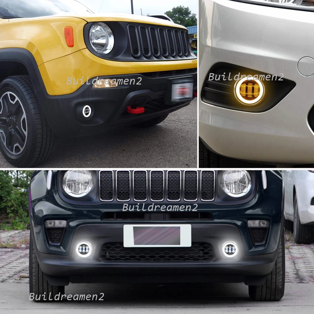2 шт. Автомобильные светодиодные противотуманные фары в сборе для Hummer H2 2003-2009 30 Вт «ангельские глазки» противотуманные фары дневного света 6000LM 12 В (art.: 3920d45d095bb) - 3920d45d095bb