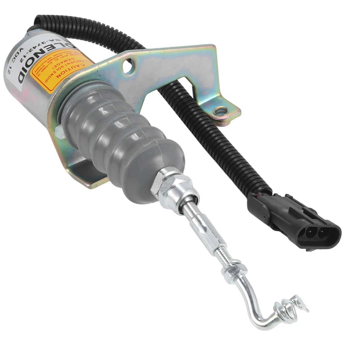 1 комплект электромагнитного клапана 12 В стопорный соленоид дизельного