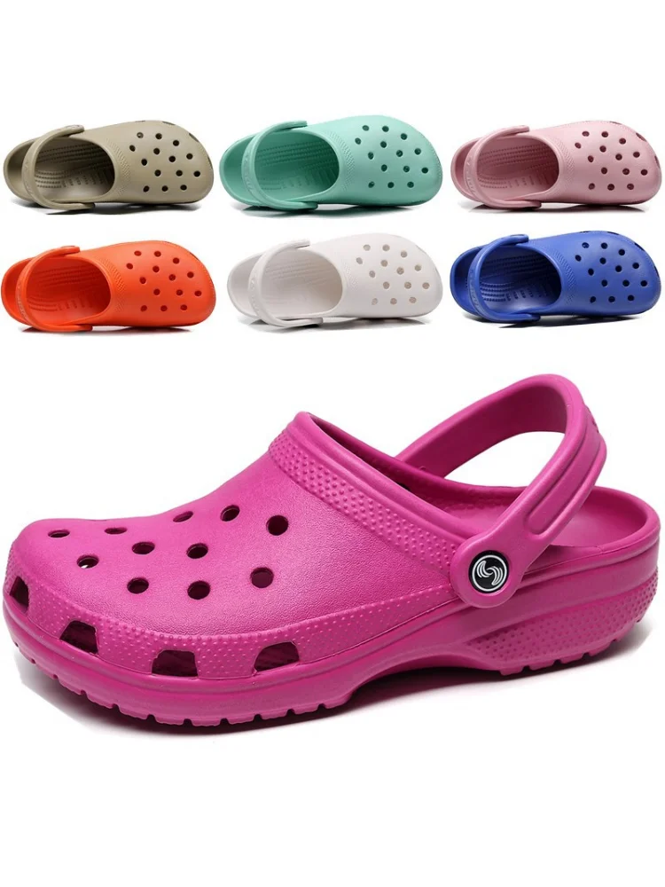 New Women Waterproof Slippers Summer Outdoor Women Slides Soft Sole Garden Shoes Indoor Classic Nursing Clogs Sandals