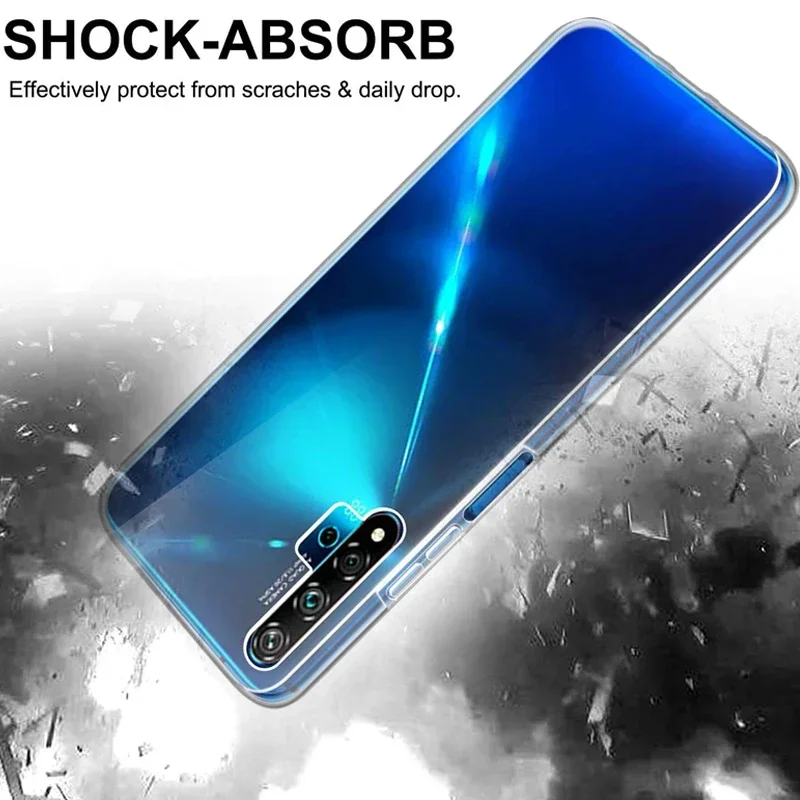 360 полностью прозрачный мягкий чехол для Huawei P30 P20 P Smart Plus Y5 Y6 Y7 Prime Y9 2019 Honor 8S 20S 10i 20 10