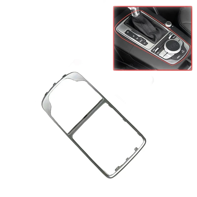 Рамка передней автомобильной консоли MMI хромированная Накладка для-A3 2013-2020 S3 -RS