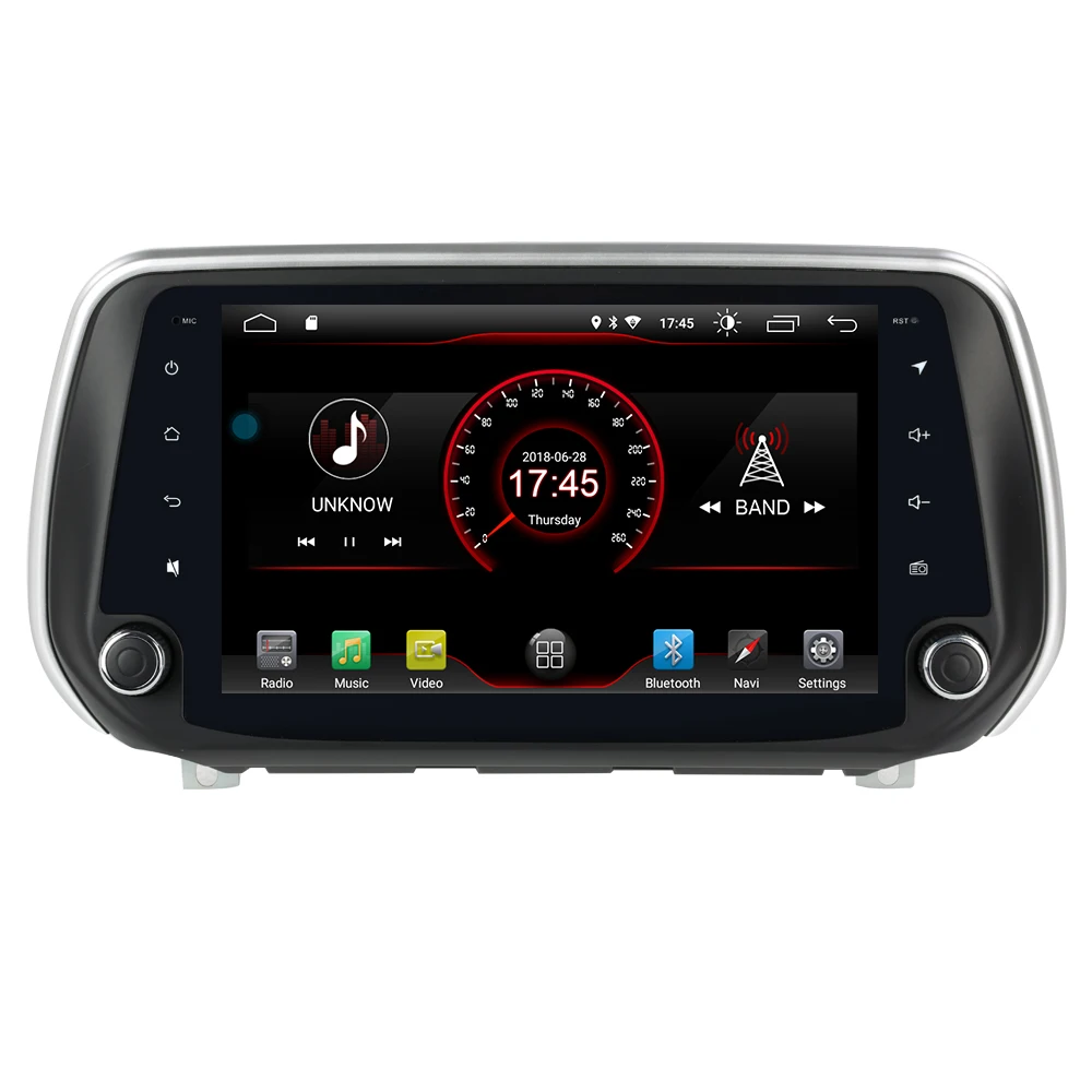 Promotion Android Car Radio Multimedia Player Stereo For Hyundai Tucson IX35 2018 - 2020 Video Recorder Head Unit GPS Navigation |
