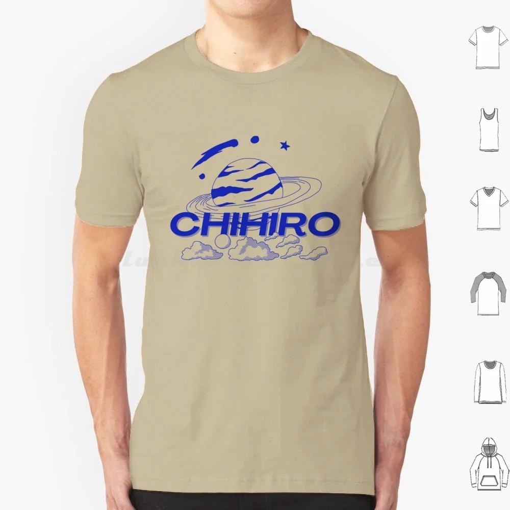 Футболка Chihiro из хлопка для мужчин и женщин с принтом сделай сам жесткая мягкая