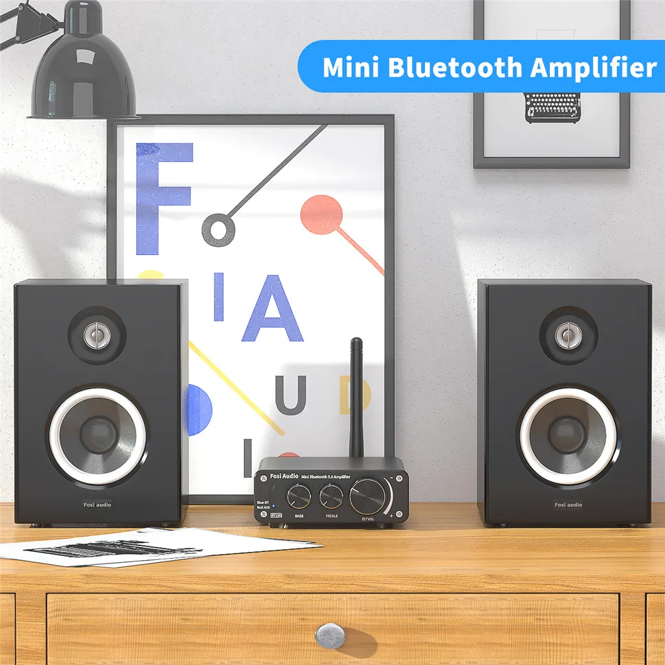 Усилитель звука Bluetooth 2-канальный стерео звуковой мощности TPA3116D2 Mini HiFi Цифровой