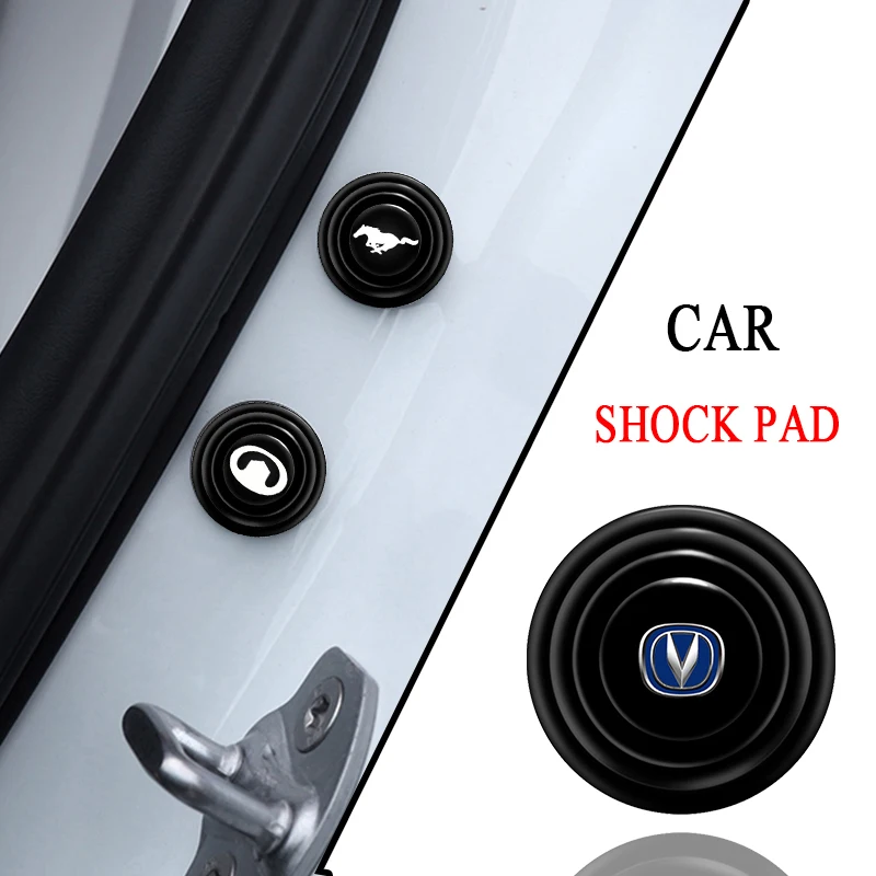 

4Pcs Car Door Shock Stickers Absorber Soundproof Buffer Pier for Mazda Cx5 Cx30 2 3 2010 2020 Bk 6 Gh Tribute Mx3 Accessories