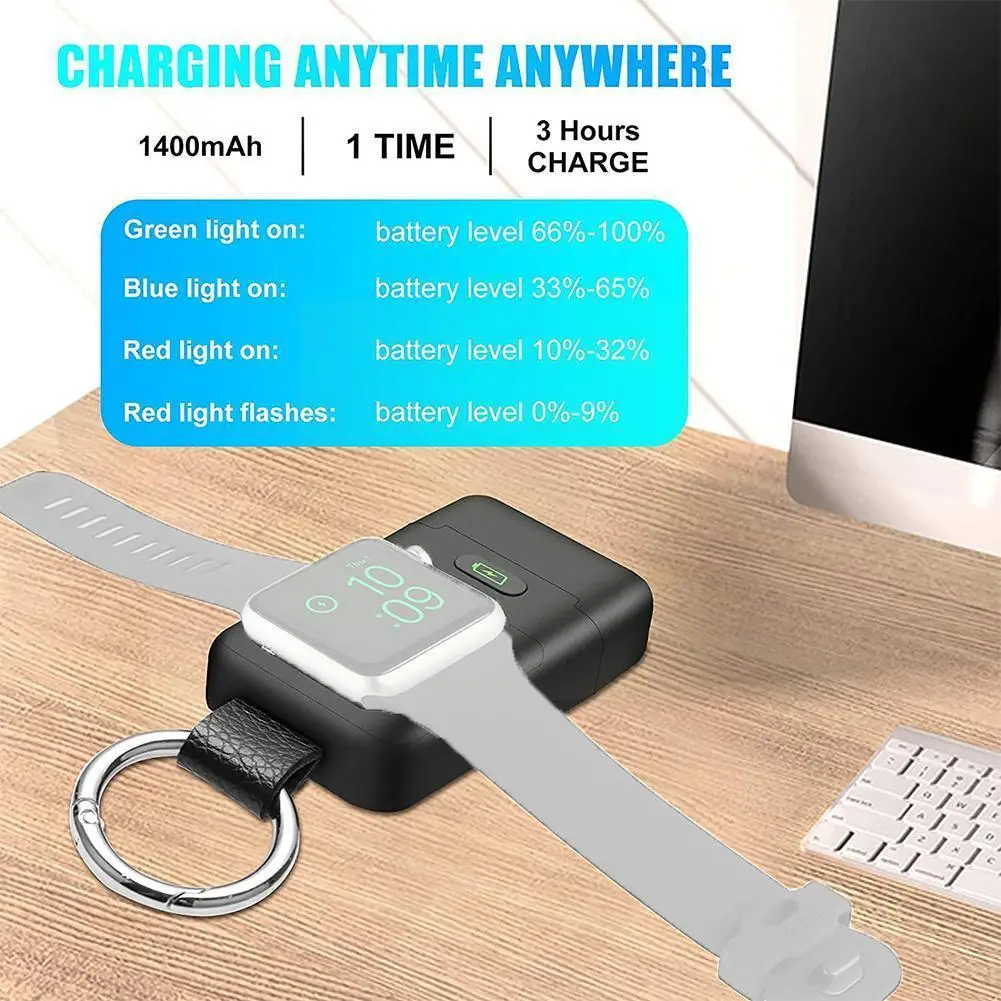 

Magnetic Portable Wireless Charger Power Bank for Apple watch iWatch Z9R5