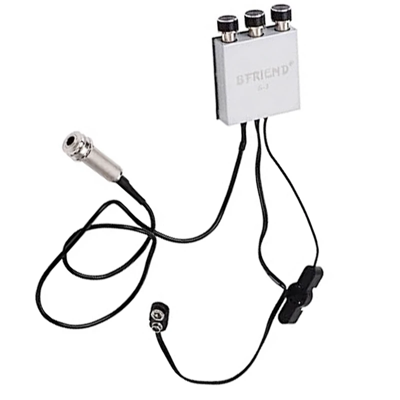 BFRIEND Железный гитарный тюнер акустическая фольклорная Классическая гитара пьезо