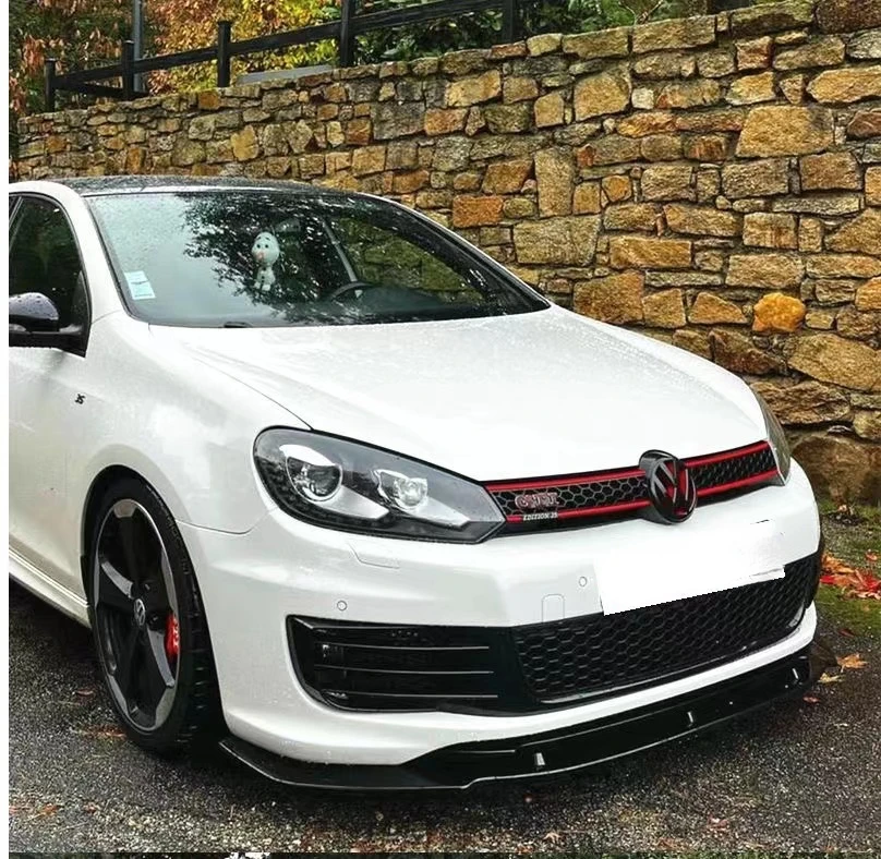 

Передний бампер для Volkswagen VW Golf 6 MK6 GTI GTD, спойлер, сплиттер, диффузор, крышка, дефлектор 2009 2010 2011 2012 2013, настройка