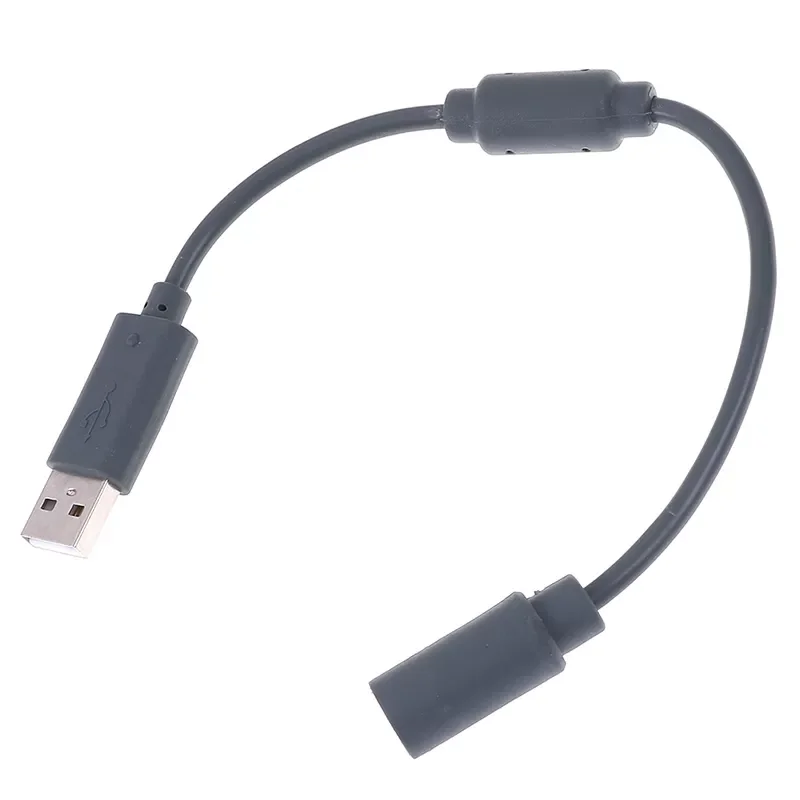 

Wired Controller USB Breakaway Adapter Cable Cord For Xbox 360 Gray 23cm
