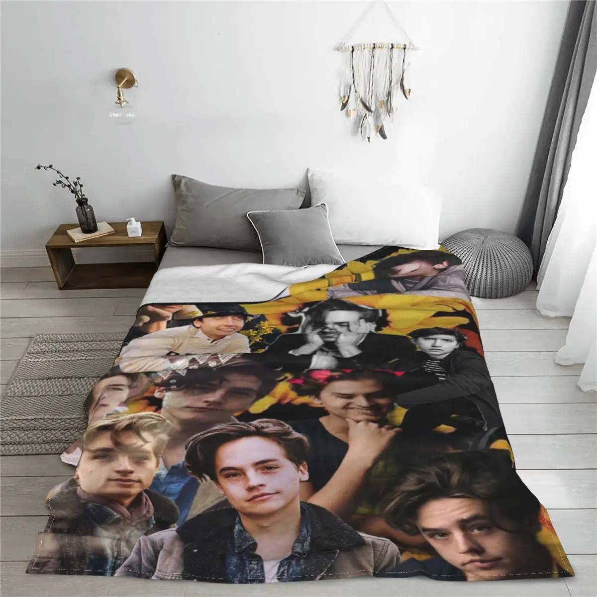 Коул Sprouse Riverdale Archie Comics Jughead Jones покрывало Фланелевое всесезонное теплое для