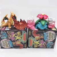pokemon mystery box 8pcsset pocket monsters pikachu articuno action figure elf doll scenes toys children gifts toys