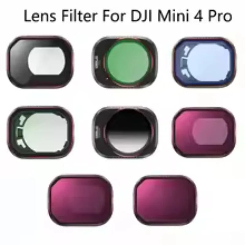 Фото Фильтр для объектива DJI Mini 4 Pro GND16 UV CPL ND16 ND64 ND256 Star Natural Night Filter Защитная камера для дрона Аксессуары №2