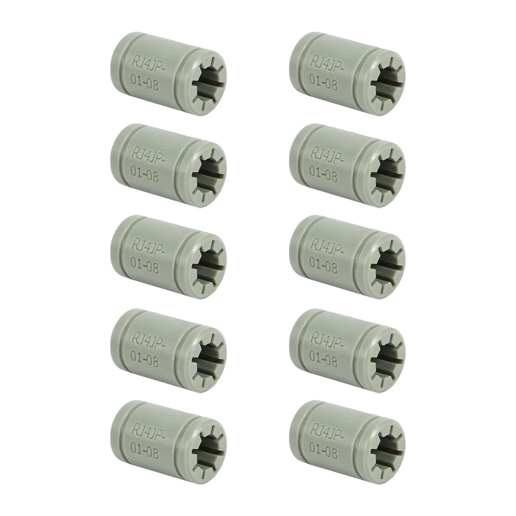 10Pcs Plastic 8 Mm Linear Anet Bearing Same As Rj4Jp-01-08 B