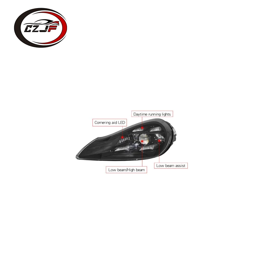 Производители CZJF оптовая продажа автозапчастей светодиодные фары для Porsche Cayenne 957