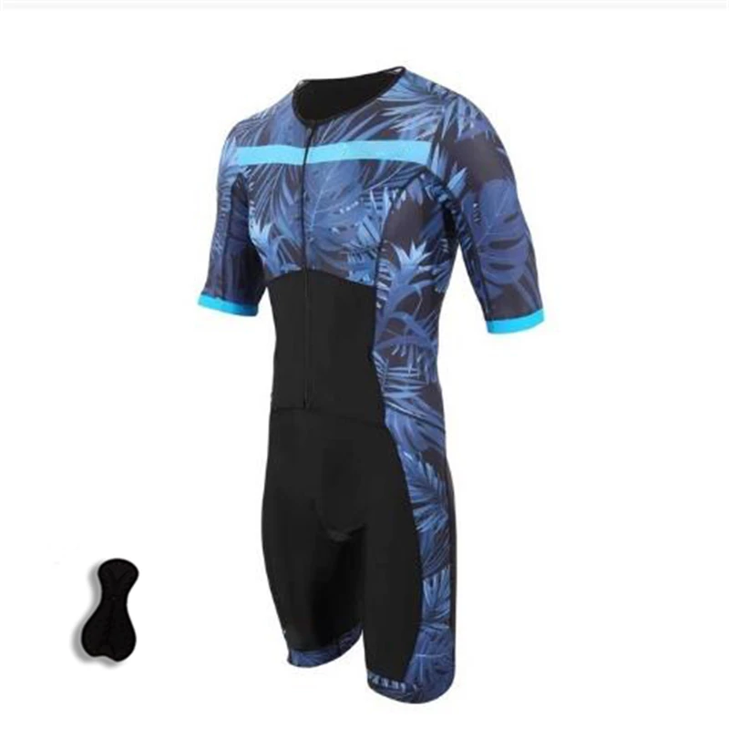 

Short Sleeve Bicycle Jersey Sets Pro Bike Outfit Men's Cycling Jumpsuit Summer Breathable Anti-UV Road Bike Clothing