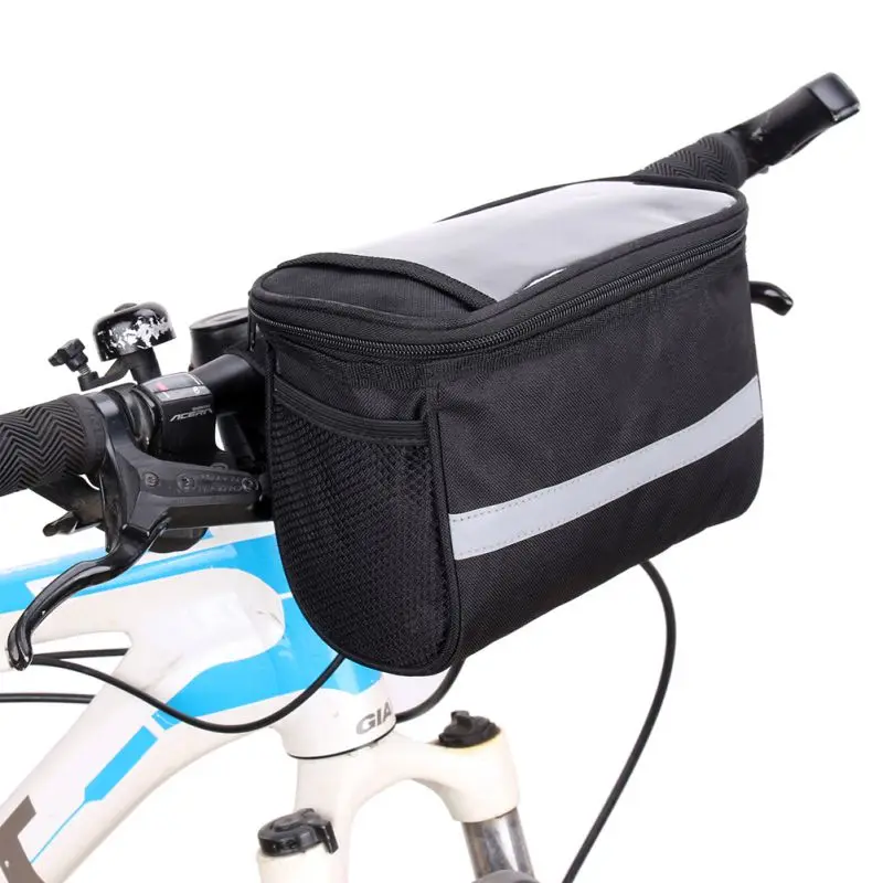 

Outdoor Sports Bicycle Front Handlebar Bags Frame Tube Bag Cycling Front Basket for Phone Map Water Bottle Storage Holders