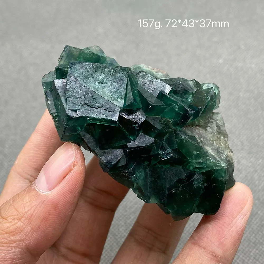 100% Natural green fluorite Mineral specimen cluster Stones and crystals Healing crystal Free shipping