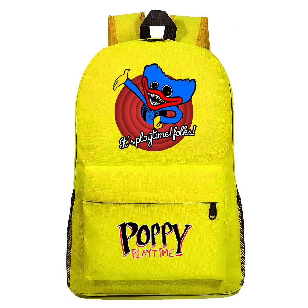 

Game Poppy Playtime Backpack Student Boys Girls School Bag Rucksack Travel Pack Laptop Bag Big Strong Mochila