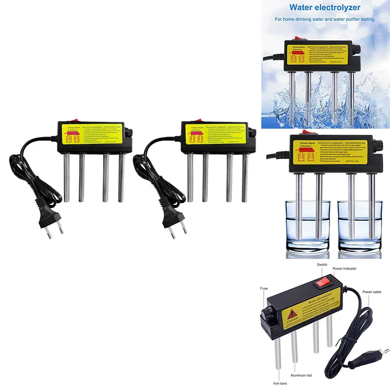 

Точечные товары с европейской вилкой, портативный Электролизный тестер качества воды, электролизные железные стержни для тестирования вод...