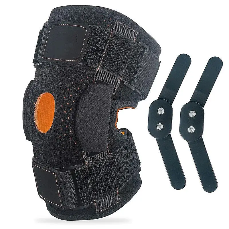 

1PCS Knee Pad Brace with Side Stabilizers Knee Support Sport Kneepad Patellar Tendon Joint Pain Relief Meniscus Tears Tendinitis