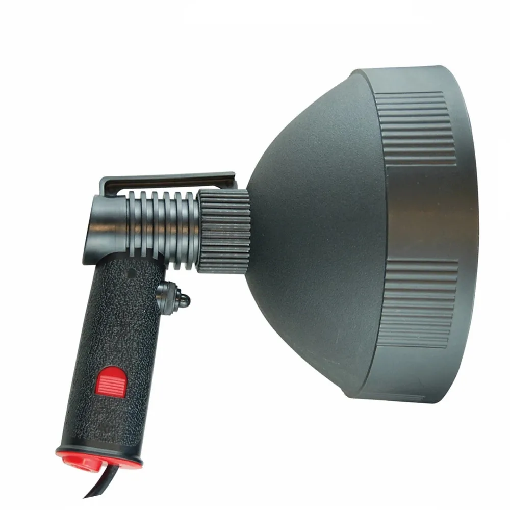 Мощный галогенный ручной фонарик 100 Вт сверхлегкий прожектор профессиональная