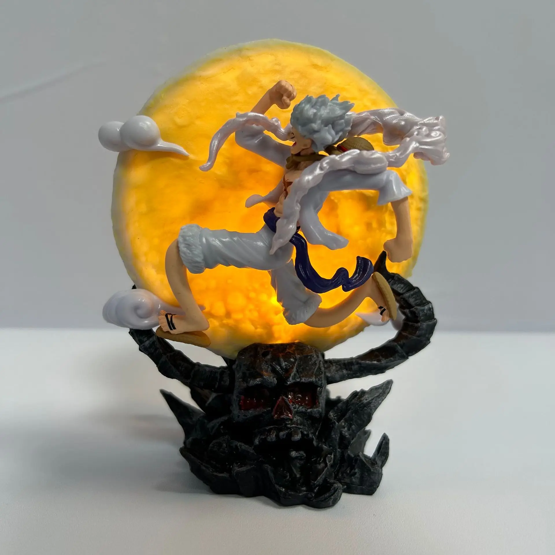 14 см натуральная аниме-фигурка Luffy Gear 5 Ника фигурка Луны Феи экшн-статуя из ПВХ