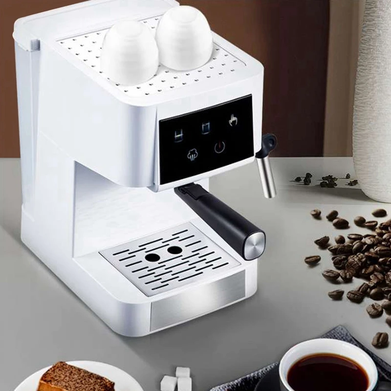 

950W 1.5L Italian Semi-Automatic Household Commercial Coffee Machine With Steam And Milk Froth 20Pa CM1697 EU Plug