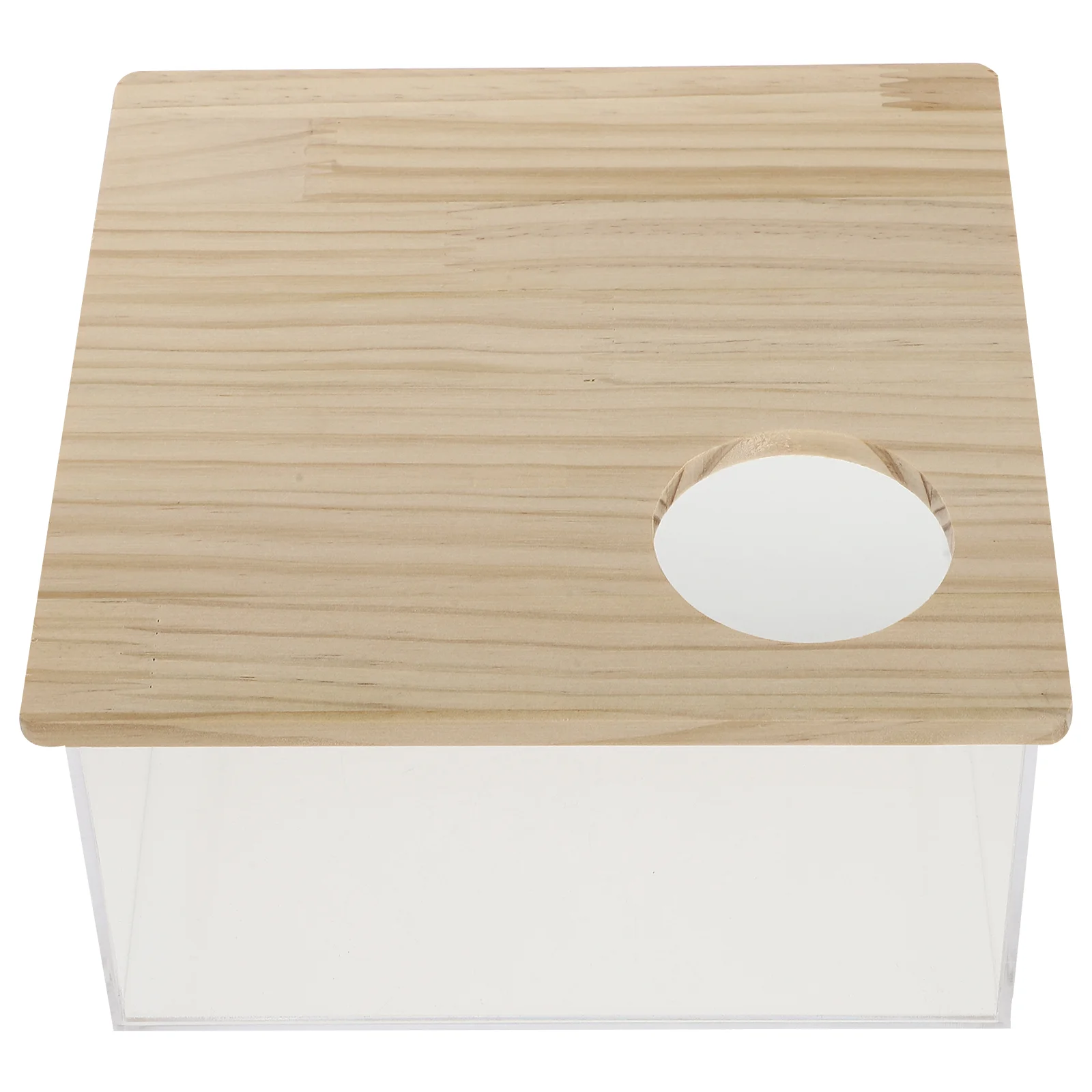 

Hamster Bath Box Sandbathtub Room Pets Pet Hideout Cage Container Toilet Shower Litter Transparent Subscription Pee Chinchilla