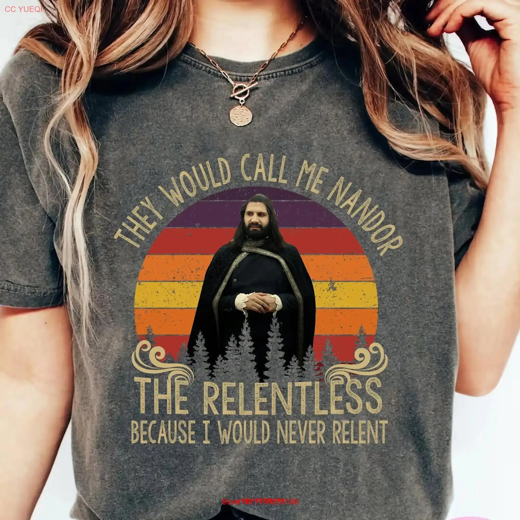 They Would Call Me Nandor The Relentless Because I Never Relent Retro Vintage Comfort Colors T Shirt Movies Quote 2023
