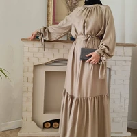 ramadan satin abaya dubai turkey luxury muslim hijab dress arabic kaftan abayas african dresses for women islam clothing caftan