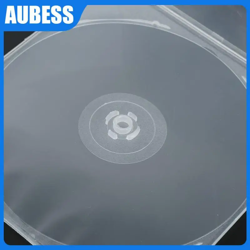 

1pcs Clear 5.2mm Single CD DVD R CDR DVDR Disc PP Poly Plastic Case Outer Sleeve Transparent DVD Case CD Organizer Package