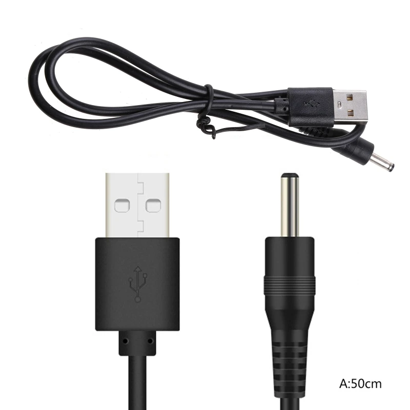 USB to DC 3.5V Charging Cable Replacement for foreo Luna/Luna 2/Mini/Mini 2/Go/Luxe Facial Cleanser Charger Cord 100CM |