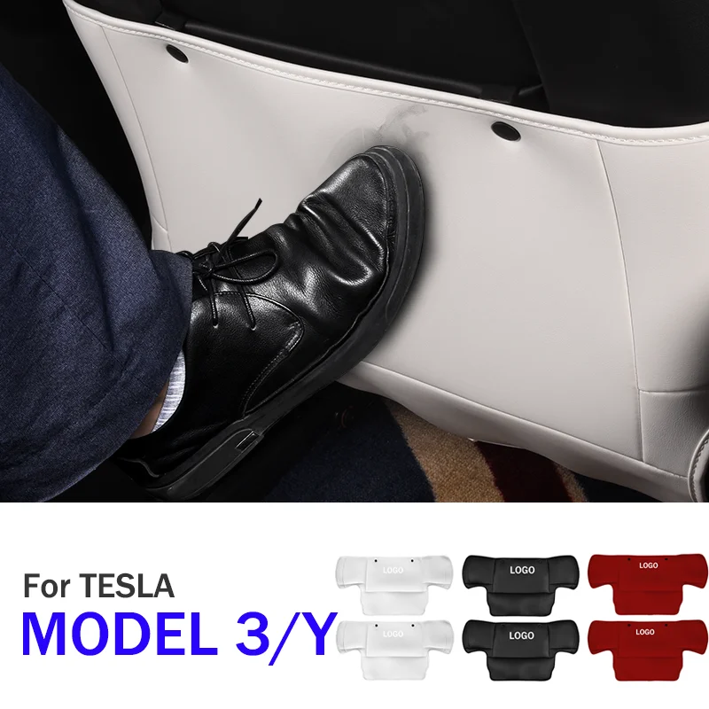 Защита от грязи для TESLA 2019 2020 2021 MODEL 3 Y кожаный протектор автостайлинга