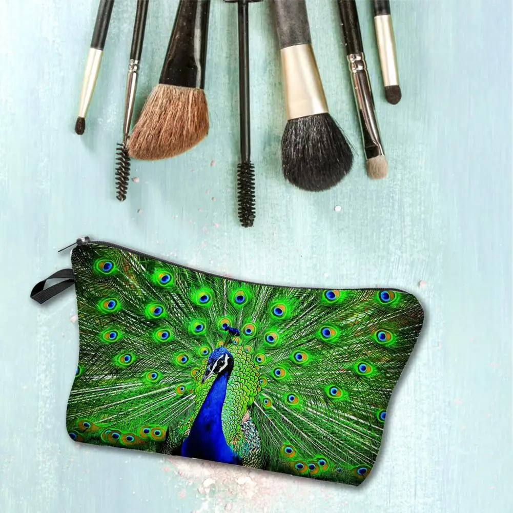 

Популярный косметический мешок Противоударная косметическая сумка из полиэстера, вместительная косметичка для помады